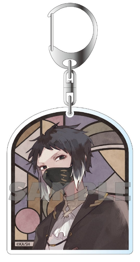 『文豪ストレイドッグス』春河35イラスト アクリルキーホルダー 芥川龍之介【202510再販】